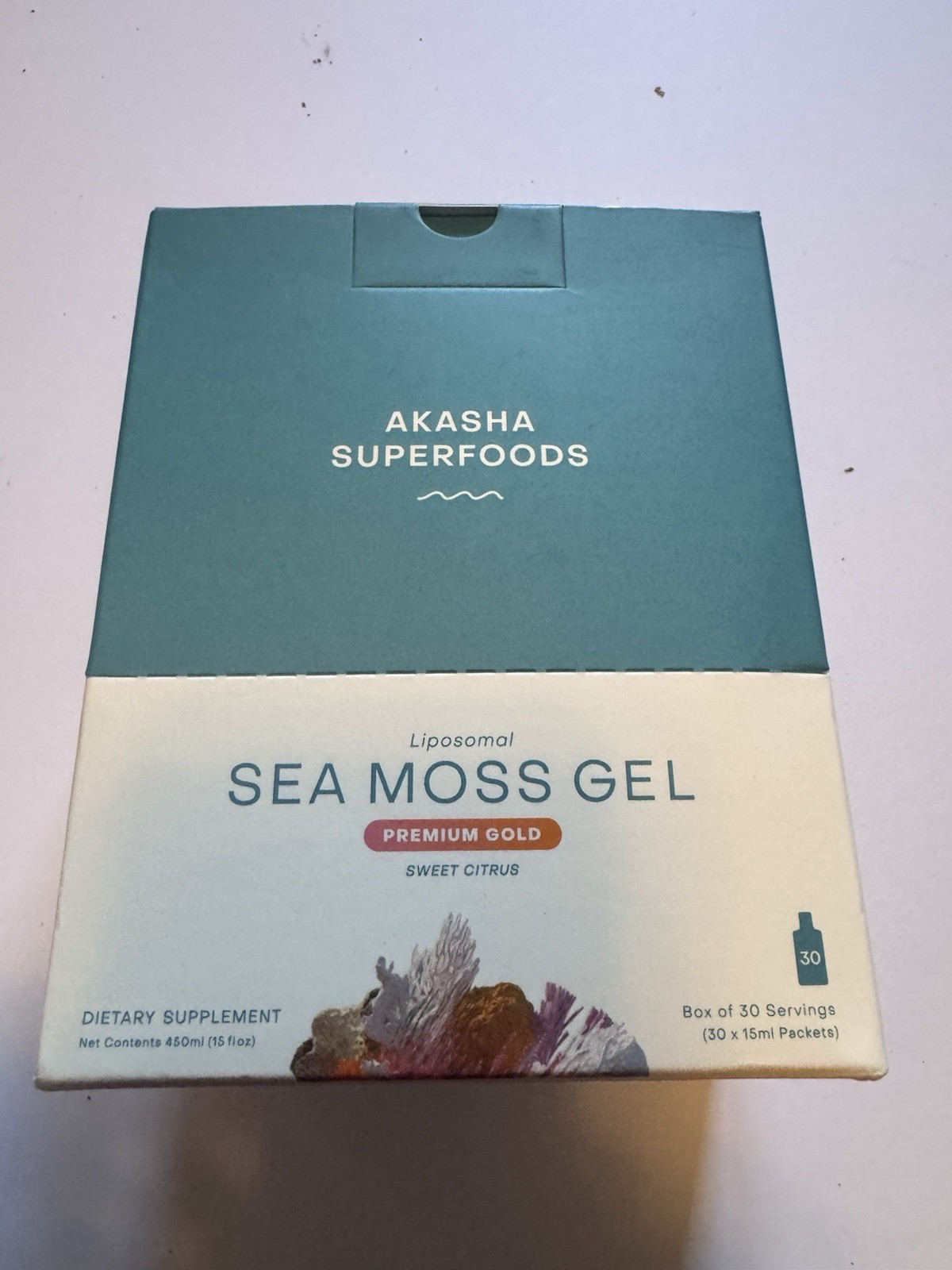 Liposomal Sea Moss Gel, Sweet Citrus, 28 Packets, 0.5 fl oz (15 ml) Each