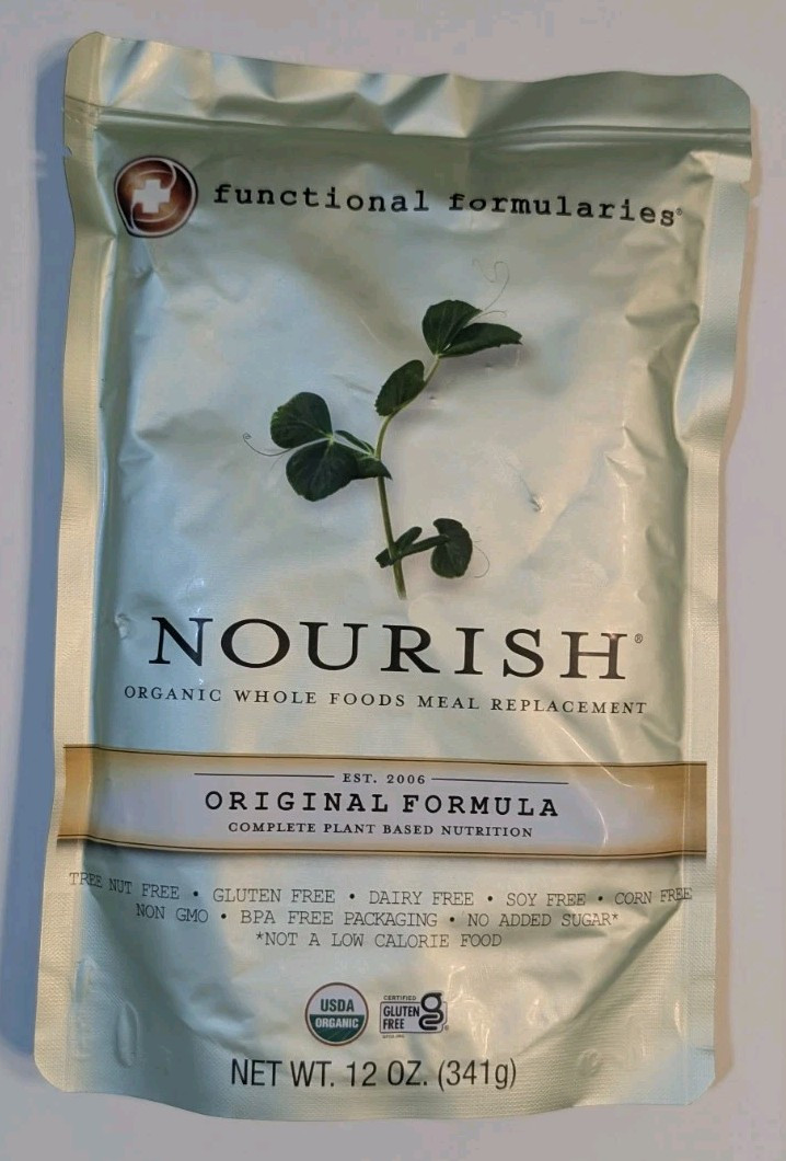 Nourish Organic Tube Feeding Formula Functional Formularies Case Of 24 Pouches