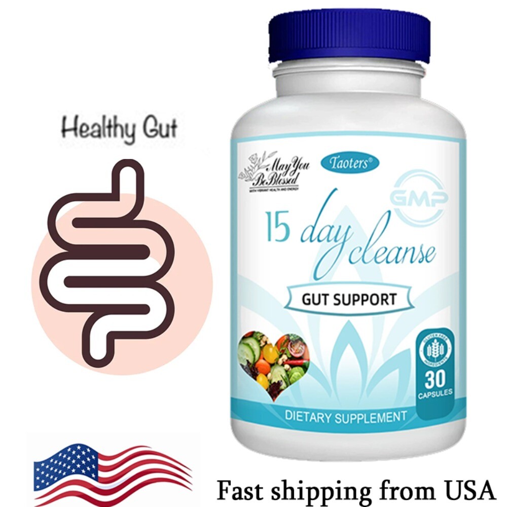 15 Day Cleanse – Gut & Colon Support | Unisex | 30 Capsules
