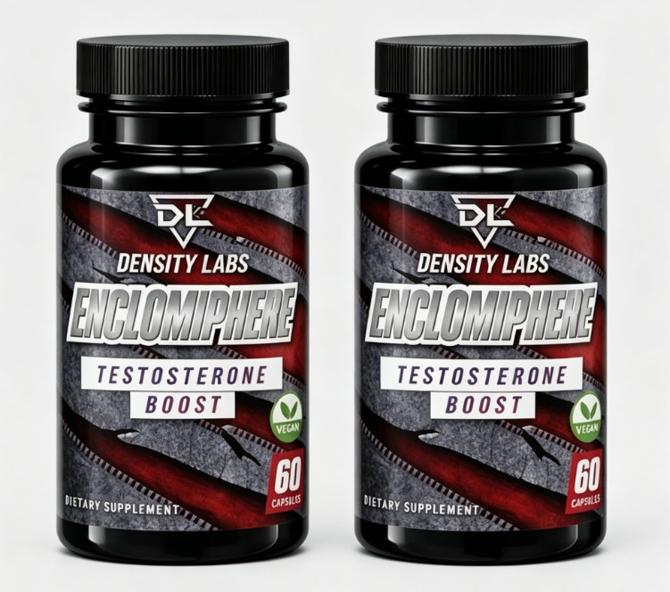 Density Labs Enclomiphene 25mg, 60 Capsules 1-3 pack