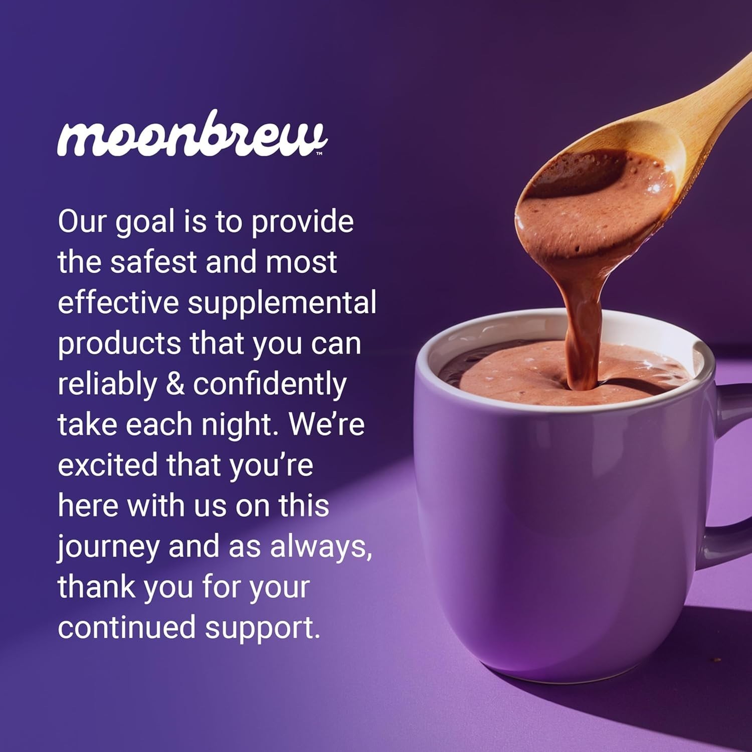 MoonBrew Sleep Drink Coconut Chocolate Powder 11oz NEW Sealed