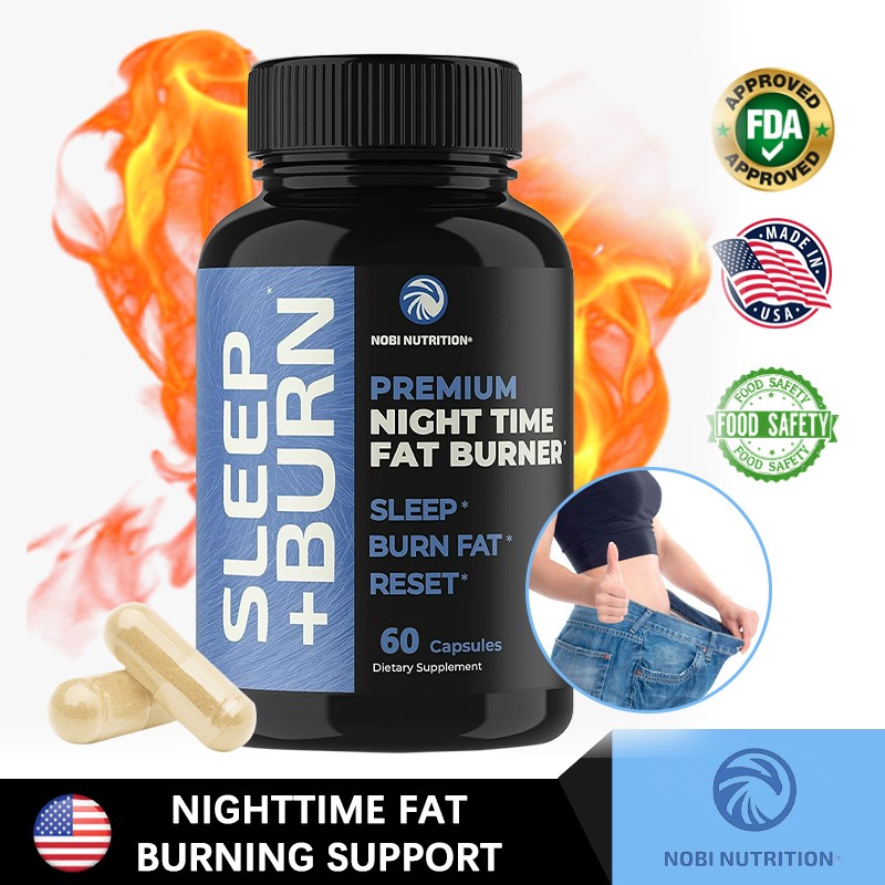 Night Time Fat Burner – Appetite Suppressant, Detox 60 Capsules