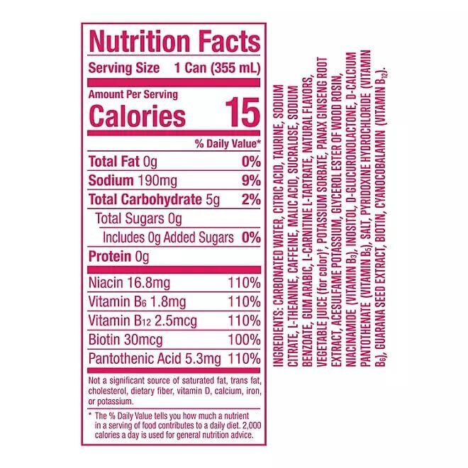 Alani Nu Energy Drink Cherry Twist (12 fl. oz., 6 pk.)