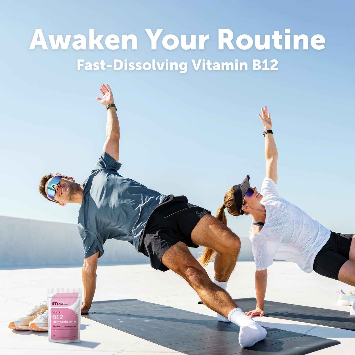 Vitamin B12 5,000 mcg | Methylcobalamin – 240 Chewable Tablets | Fast Dissolv…