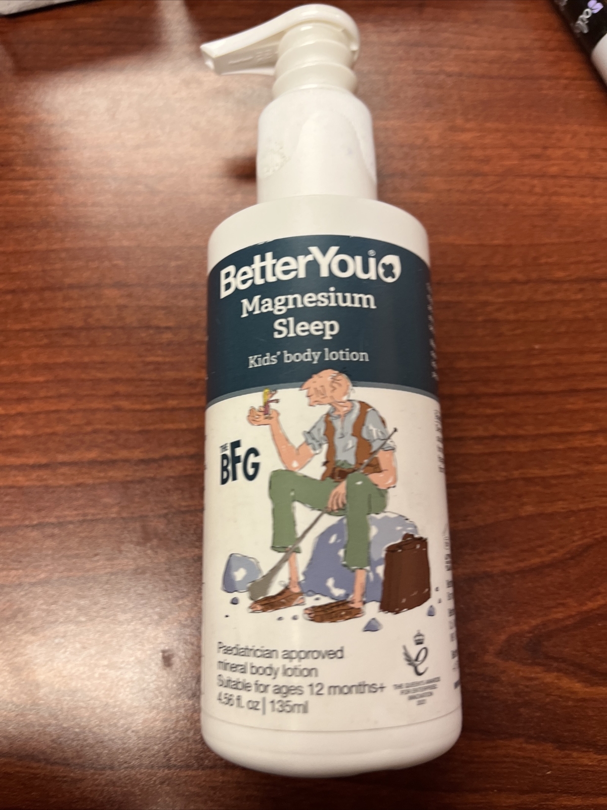 BetterYou Magnesium Sleep Mineral Lotion Junior Supports Restful sleep 135 ml