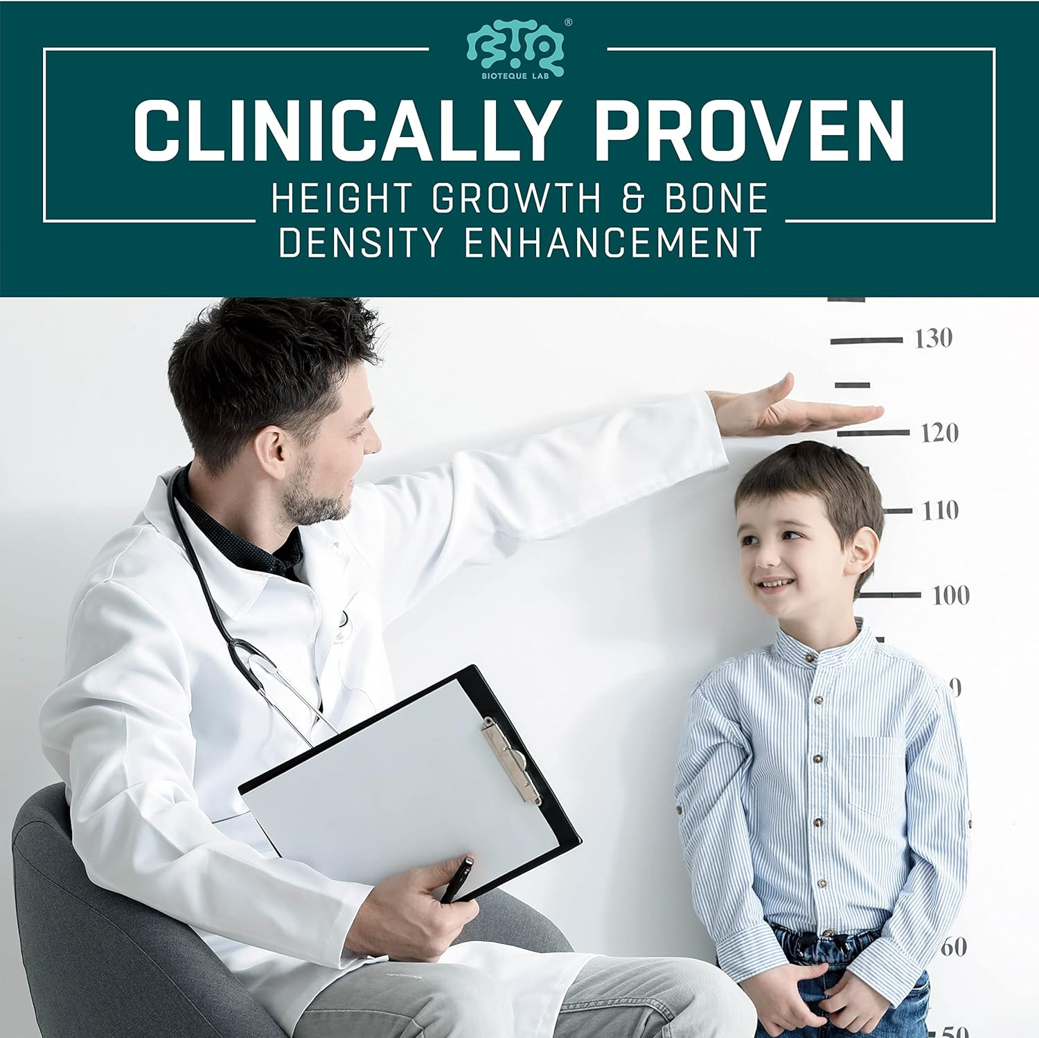 Height Growth Maximizer, Calcium, Vitamin D3 and Zinc Blend Pills, Bone Growth S