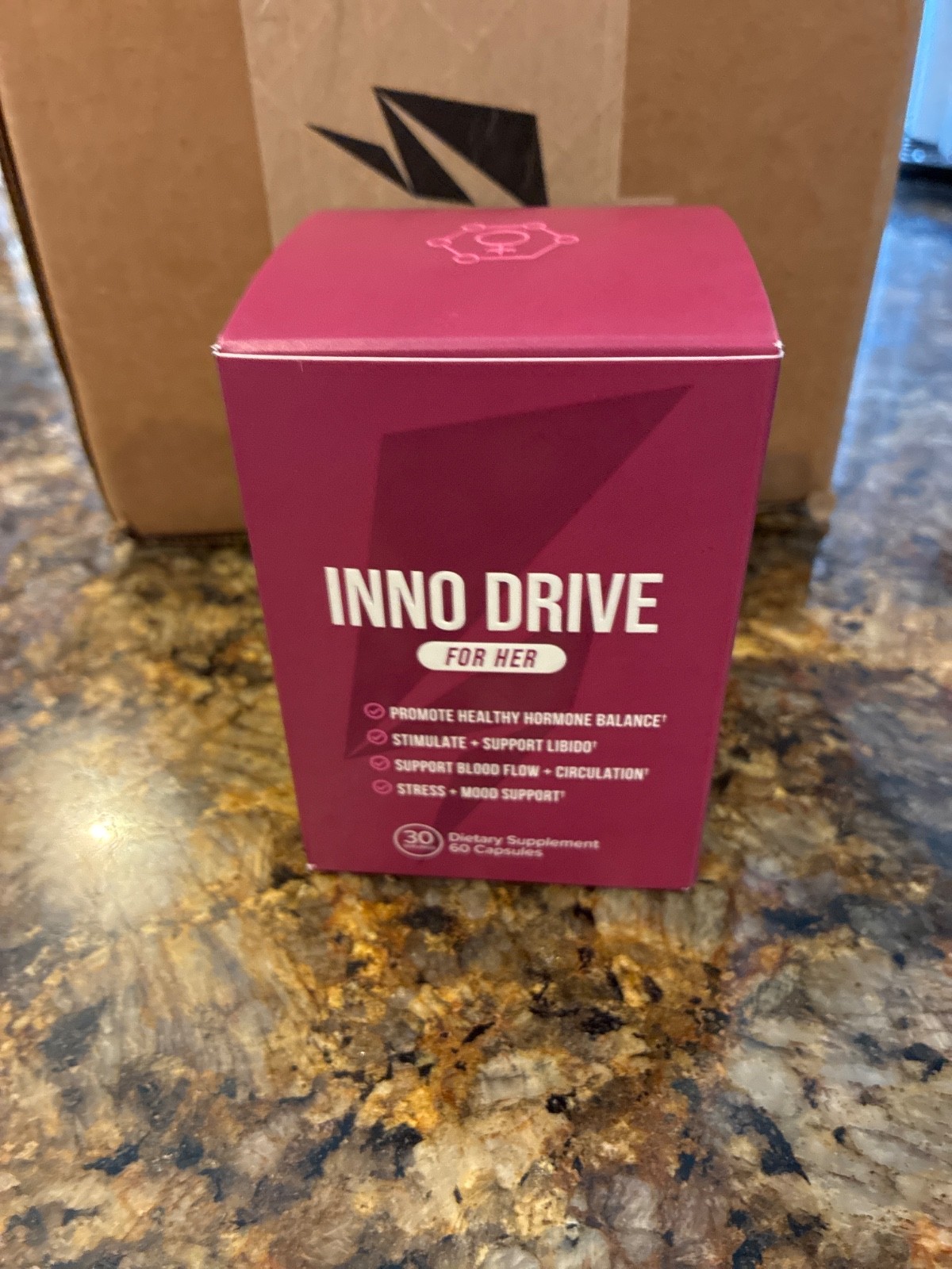 InnoSupps Inno Drive For Her Libido Support 60 Capsules NWB Exp. 04/2026