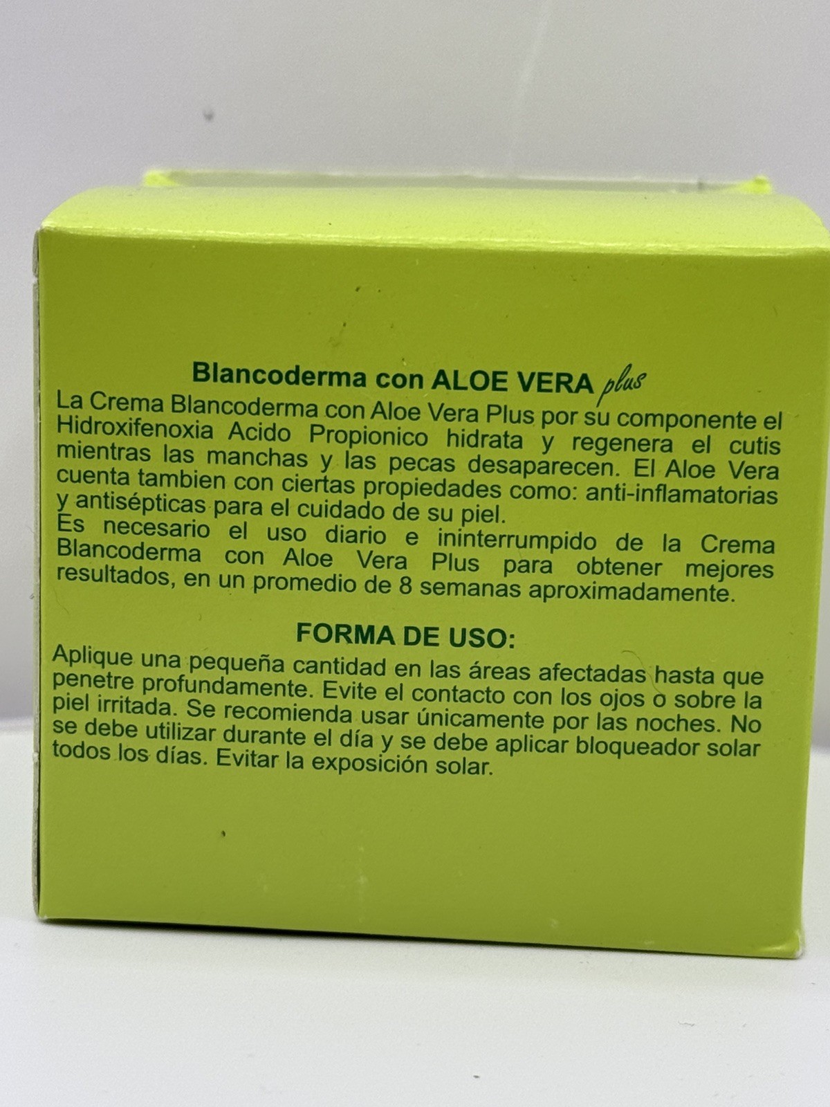 Blancoderma Aloe Plus