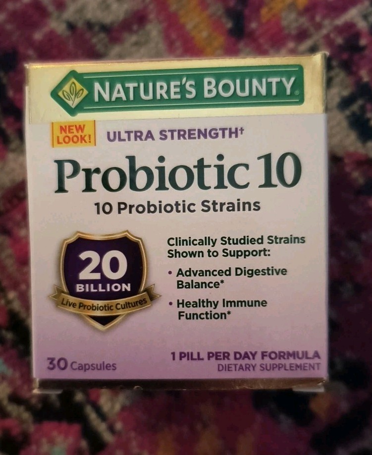 Nature’s Bounty Ultra Strength Vitamin Capsules 30 Capsules 07/26