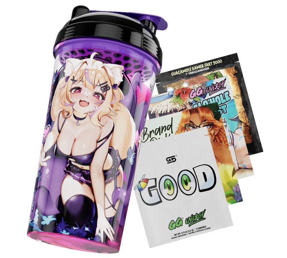 Gamersupps Waifu Cup SquChan | New + Samples | In Hand Ready To Ship