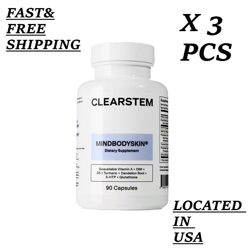 NEW LUXRY CLEARSTEM® MINDBODYSKIN® – Hormonal Acne, Skin Glow & Mood Support