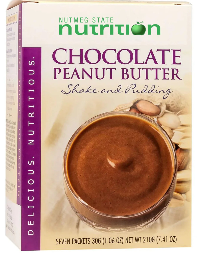 Healthywise Chocolate Peanut Butter Pudding and Shake