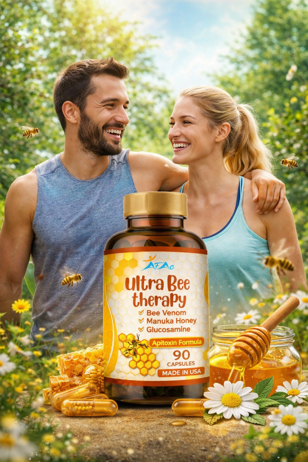 NATURAL PREMIUM BEE anti-inflammatory Miracle Arthritis support Relief Abee Ther