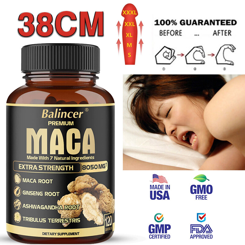 Maca Capsules – Enhance Energy Increase Endurance,Muscular And Strength