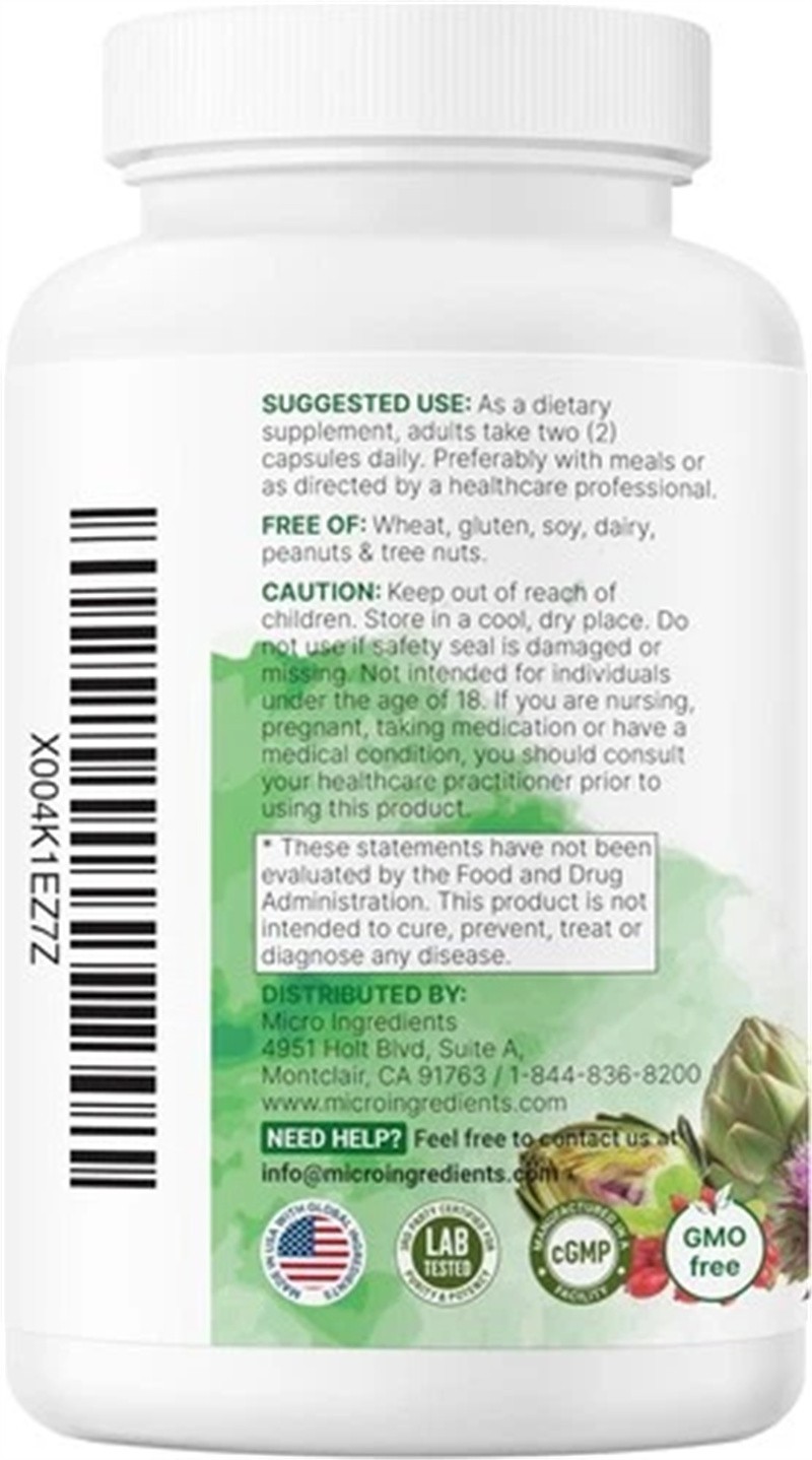 Liver Detox, 240 Veggie Capsules|20-in-1 Advanced Complex Liver Cleanse & Repair