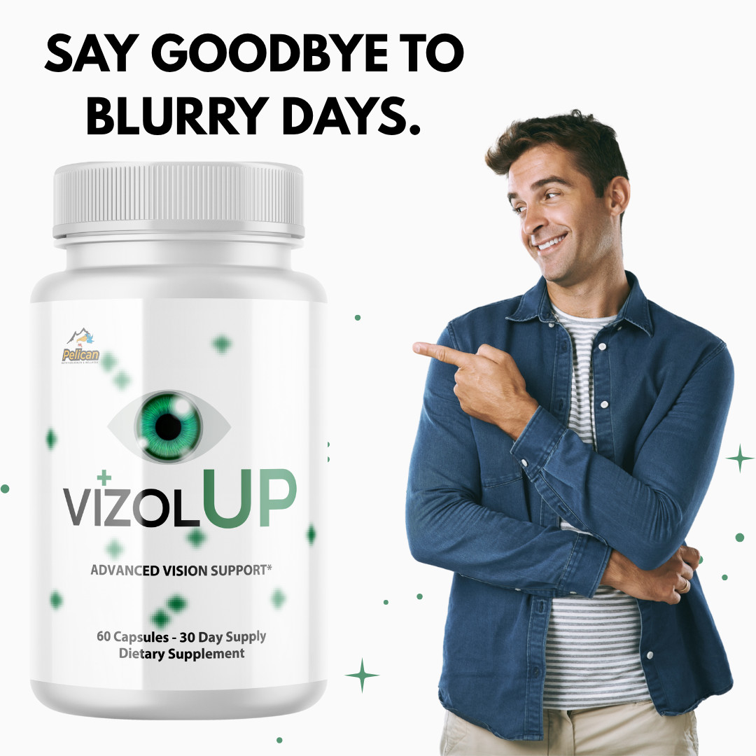 Vizol Up- Eye Health Dietary Supplement- Vision Support with Lutein- 1 Bottle