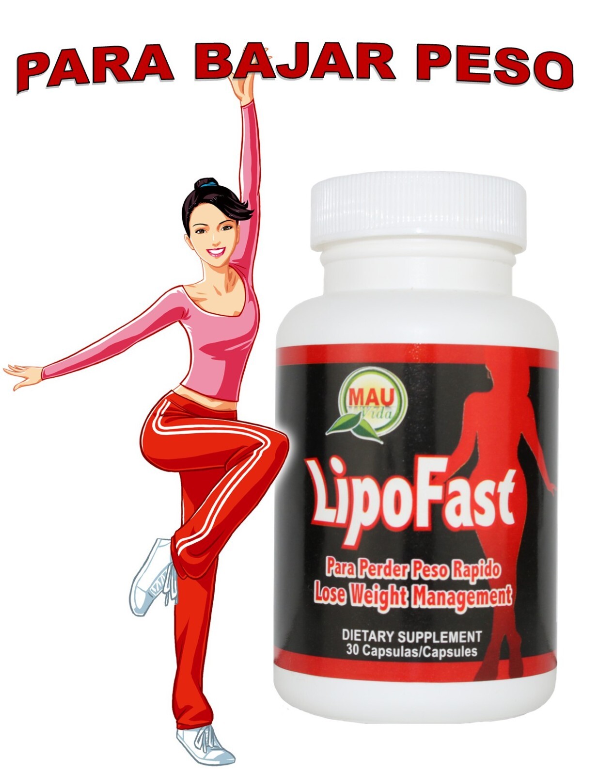 PRODUCTO NATURAL PARA PERDER PESO (UNISEX) LIPOFAST