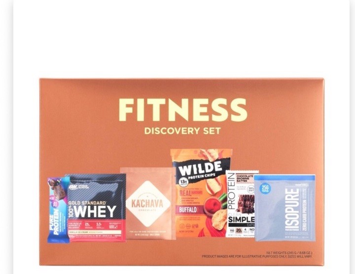 Fitness Discovery Set (box with 6 items)