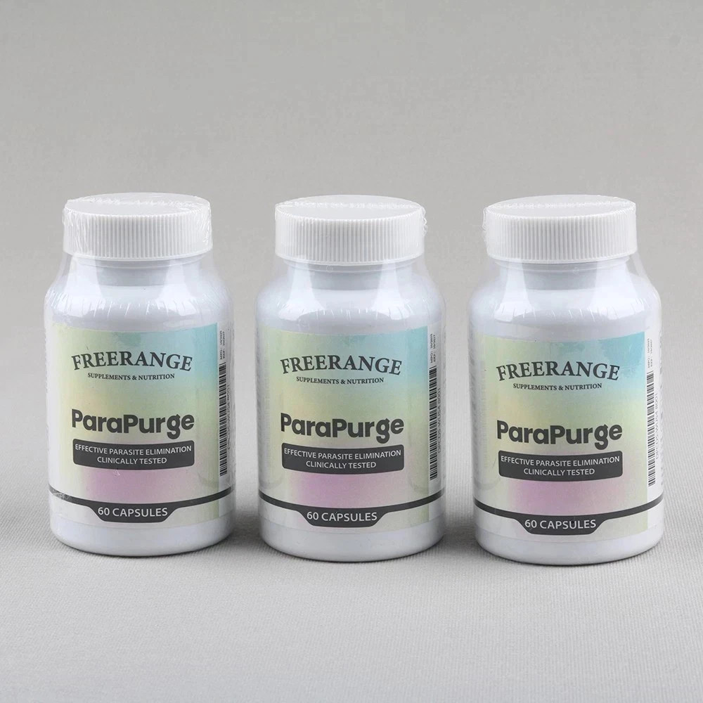 3Pcs ParaPurge Advanced Parasite Cleanser – Gut Health Support 60 Capsules New