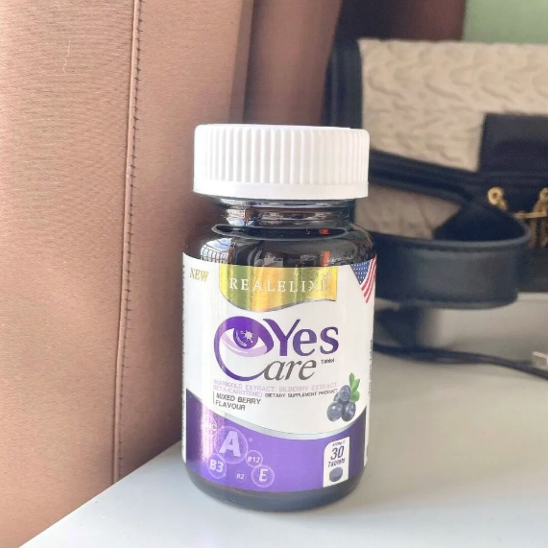 3x Dietary Supplement Eye Care Real Elixir Yes Care Nourish Mariglod Lutein