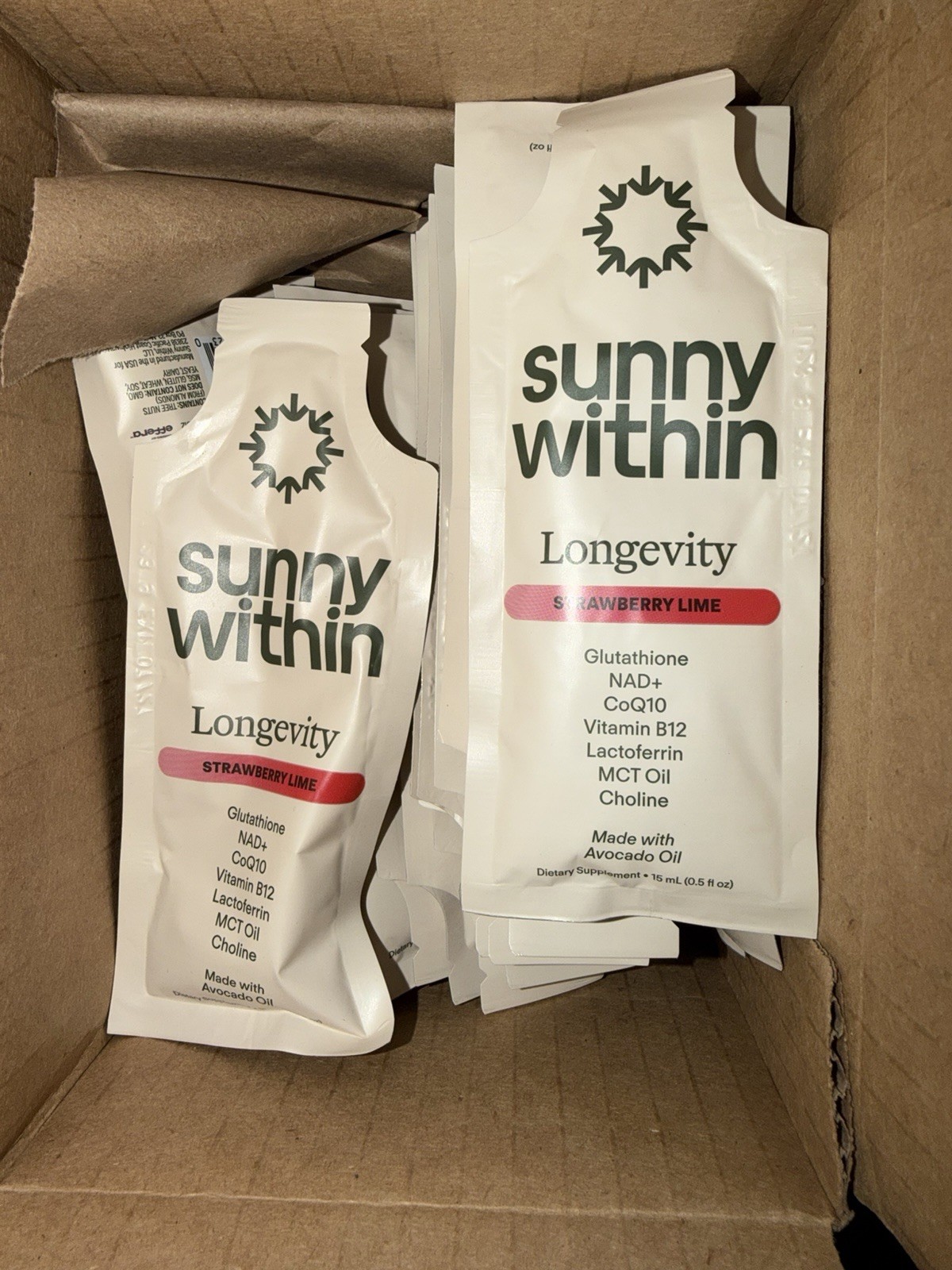 Sunny Within – Liposomal Glutathione Supplement NAD+ 30 Count (Pack of 1)
