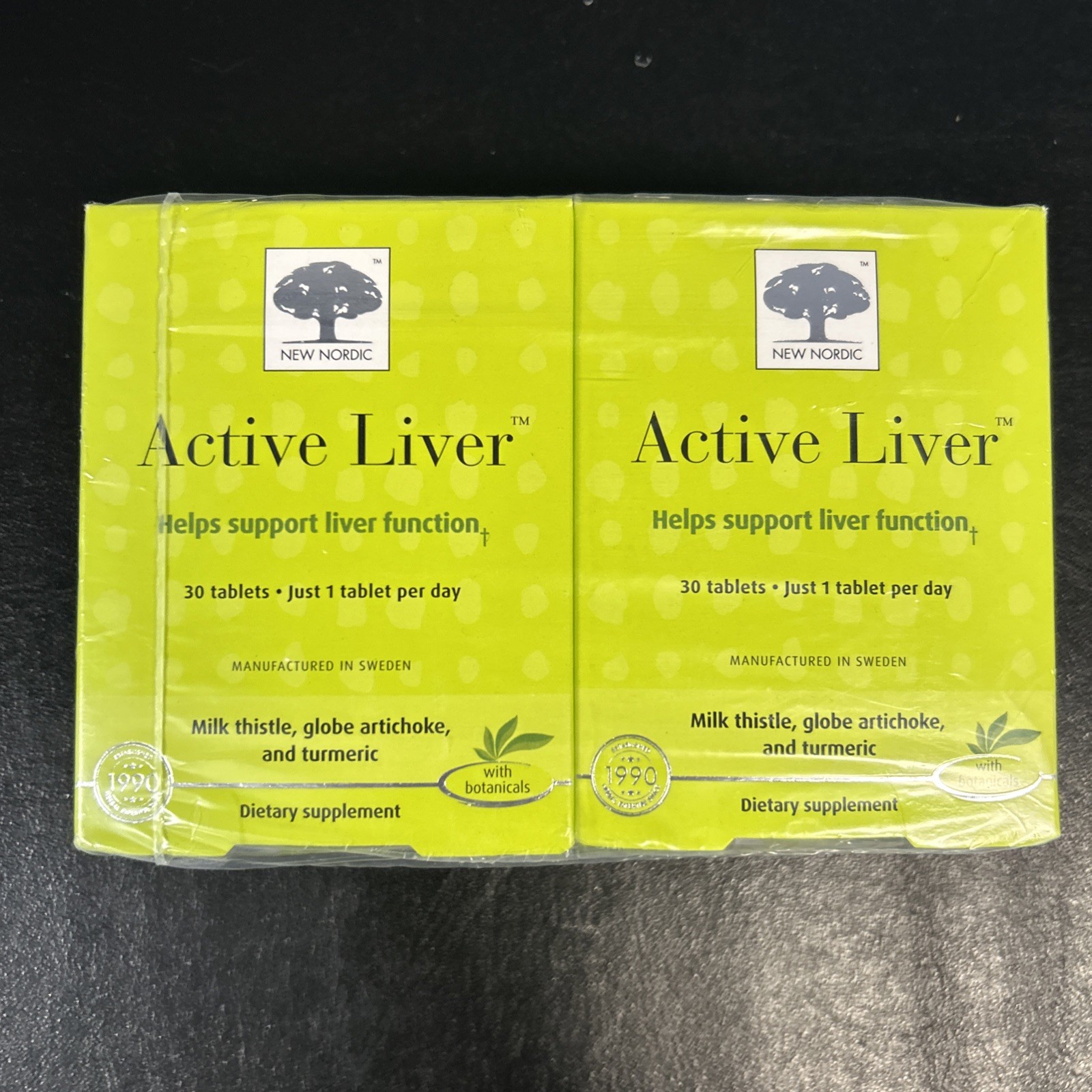 Nordic Active Liver Lot Of 6 Boxes of 30 Tablets-Exp 06/2029 – Brand New, Sealed
