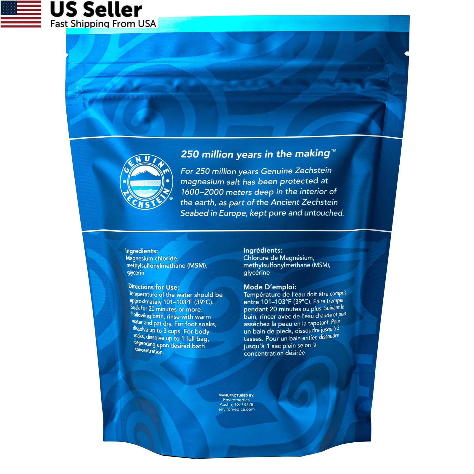 Ancient Minerals Magnesium Bath Flakes Ultra with 26.4 Ounce (Pack of 1)