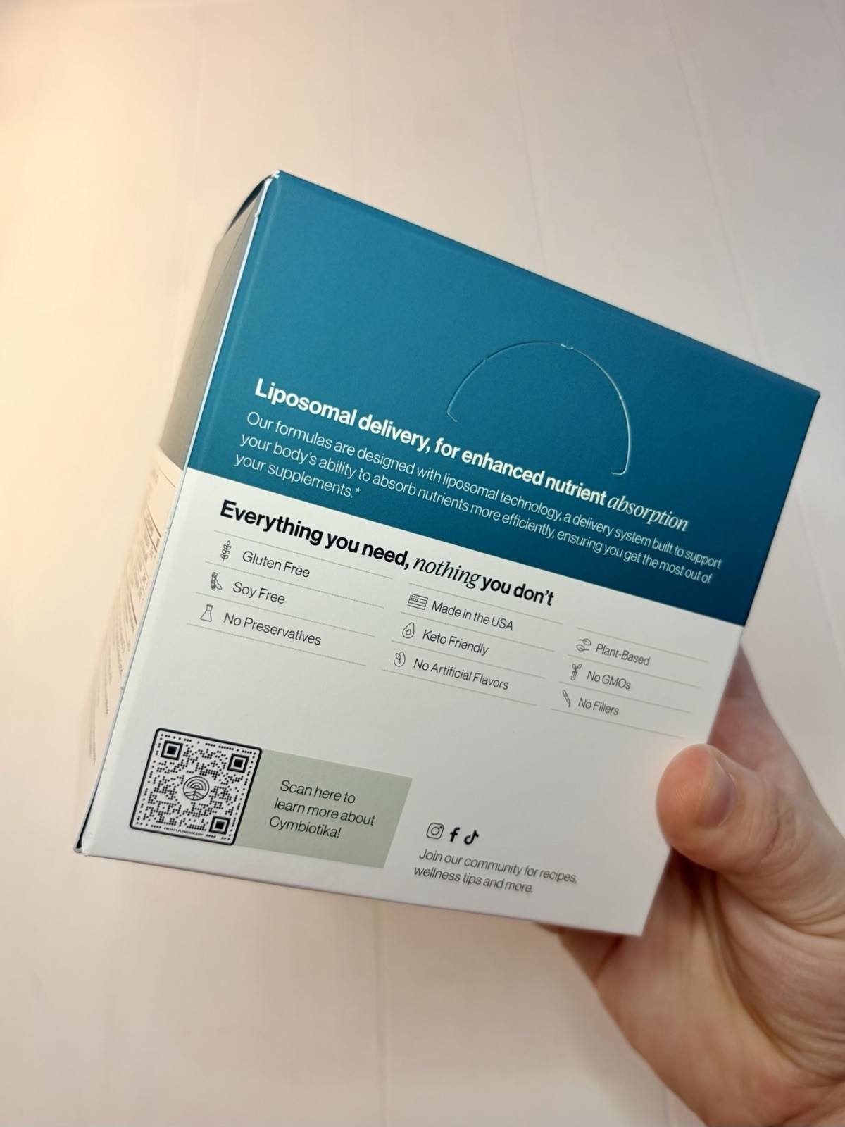 Cymbiotika Liposomal Glutathione Liquid Citrus Vanilla 150mg 26 Packets