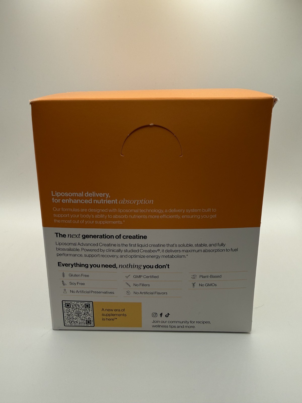 Cymbiotika Liposomal Advanced Creatine Tangerine Vanilla 24 Packets – Brand New