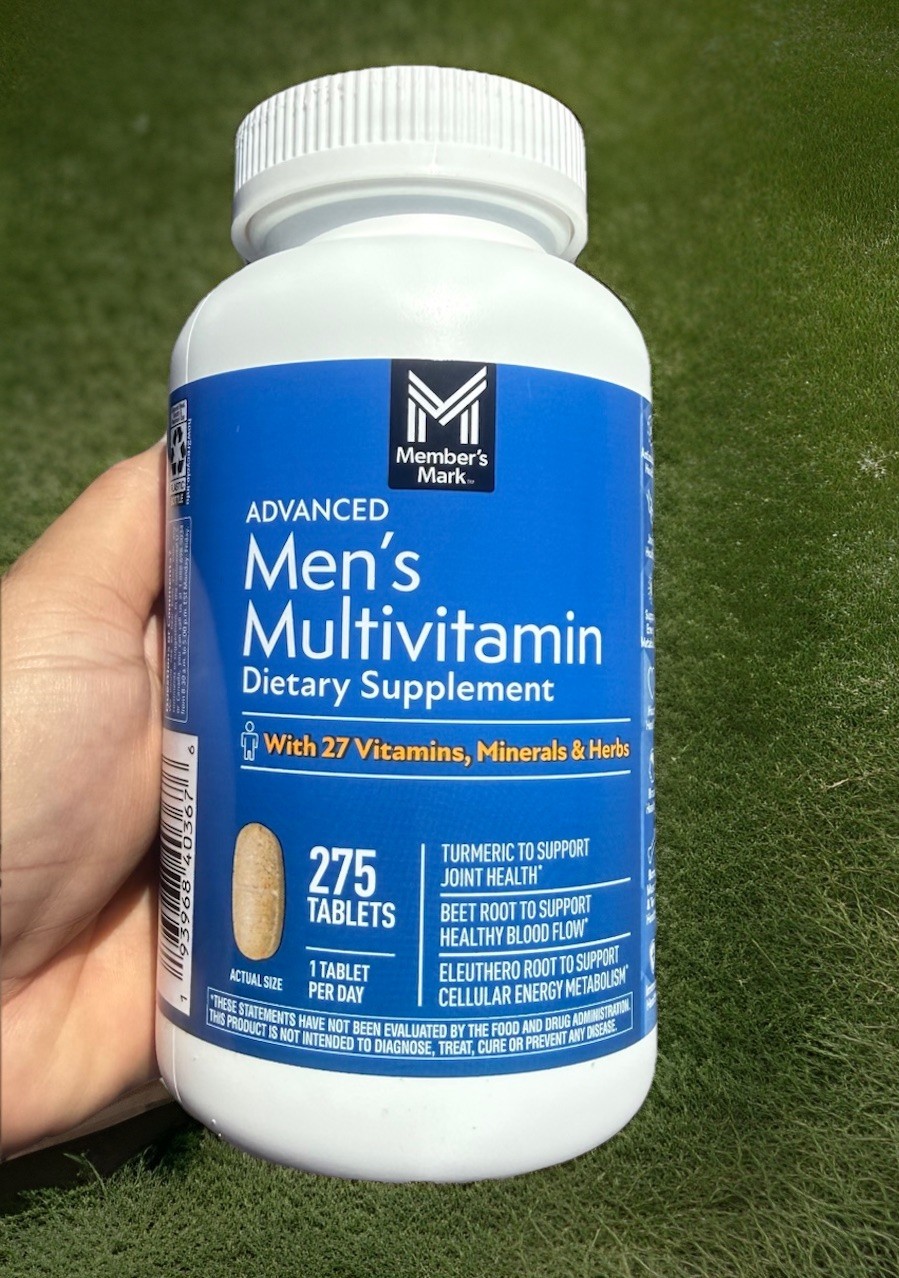 Member’s Mark Advanced Men’s for 50+ Saw Palmetto, Multivitamin, 275 Tablets