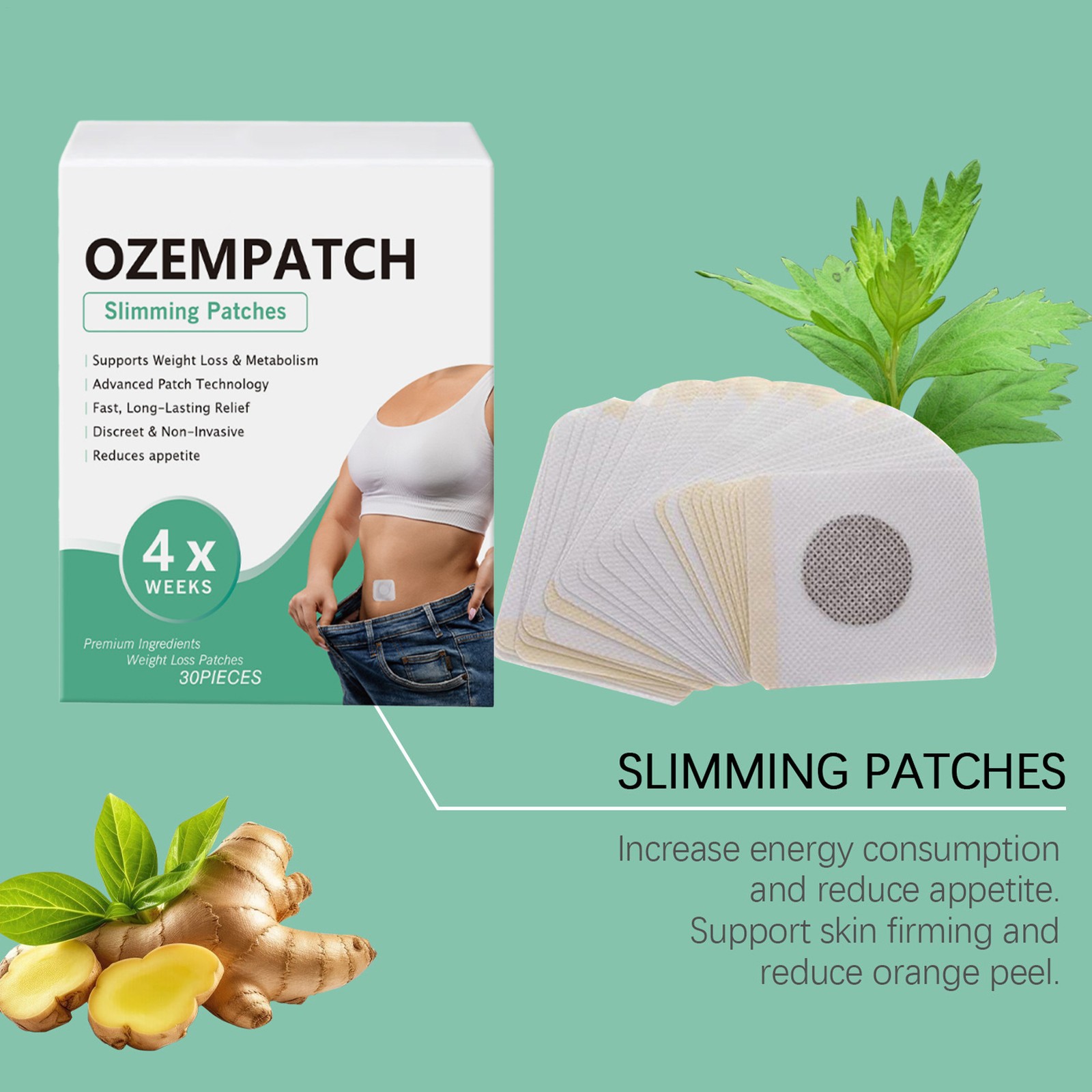 Ozempatch – Slimming Patches for Women, Support Weight Loss & Metabolism