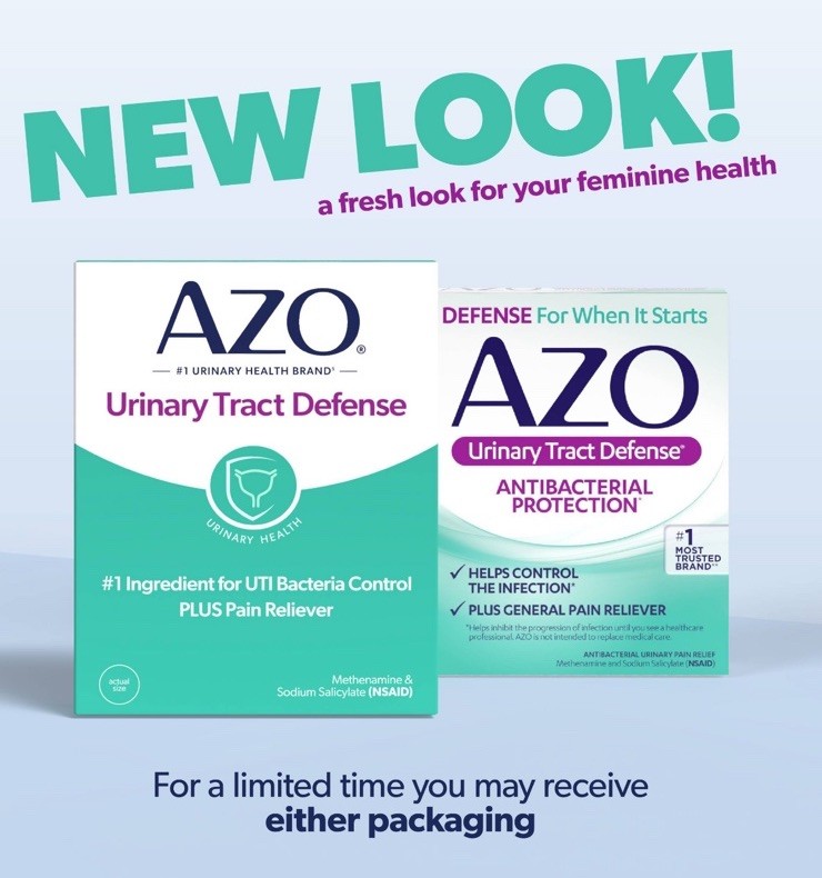 4 Boxes AZO Urinary Tract Defense Antibacterial Protection 18 Tablet Ea Exp 9/27