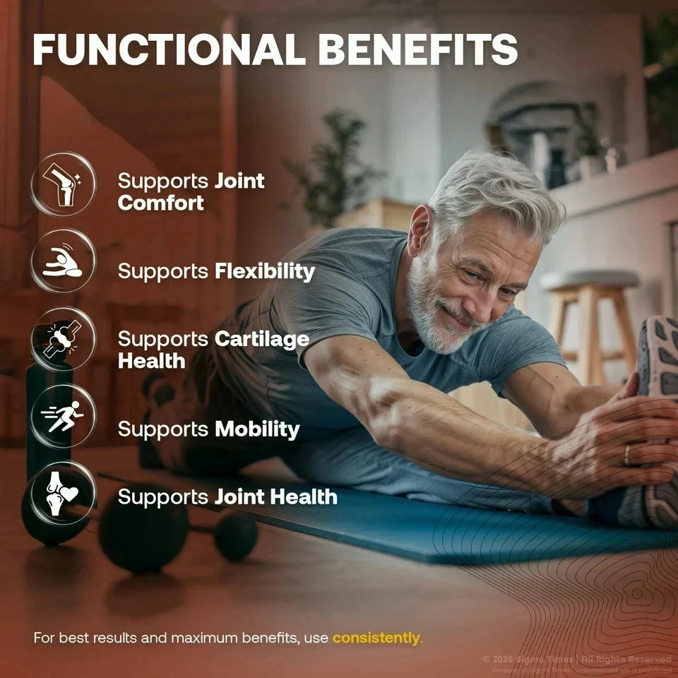 Joint Support Capsules Advanced Hip Joint & Muscle Support Formula 60ct FS