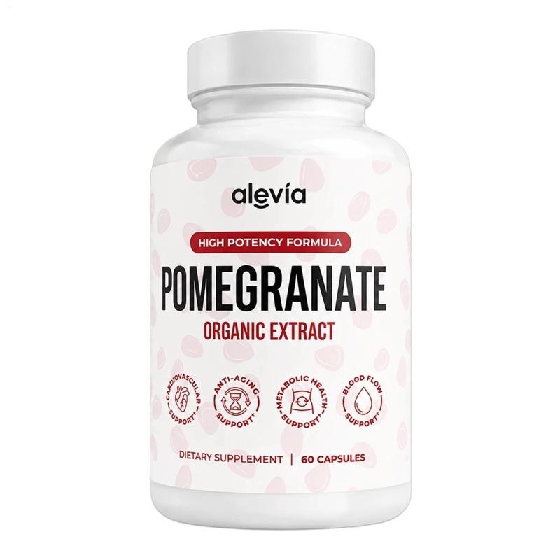 Alevia Pomegranate Caps Antioxidant Fruit Dietary Supplement For Women 60-Count