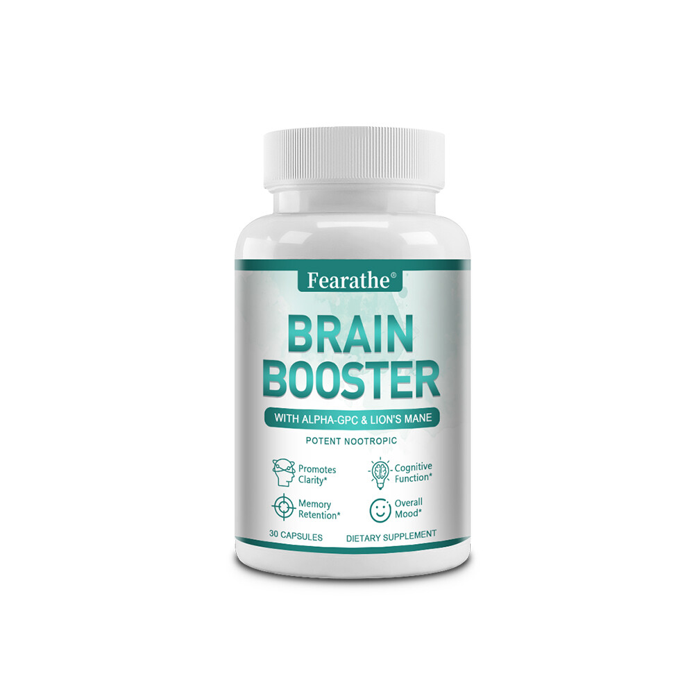 Brain Booster Nootropic Memory & Focus Function, Clarity Cognitive Supplement