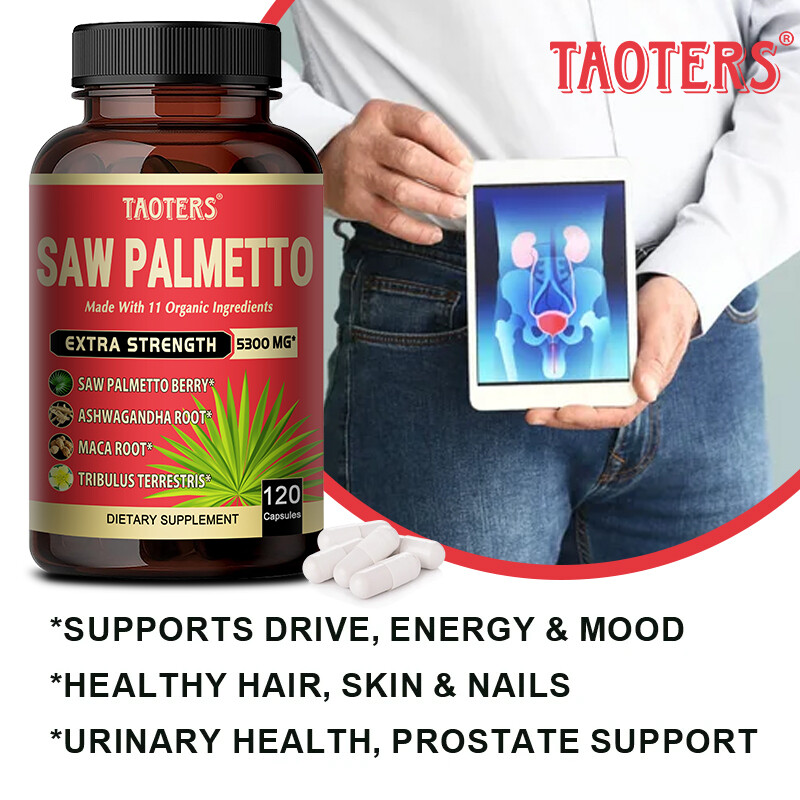 Prostate Health Supplements Promote Urinary Health Boost Energy Levels Capsules