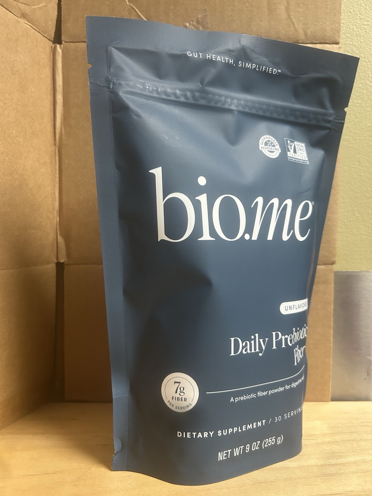 BIO.ME PREBIOTIC FIBER Supplement Powder Digestive Health 30 Servings UNFLAVORED