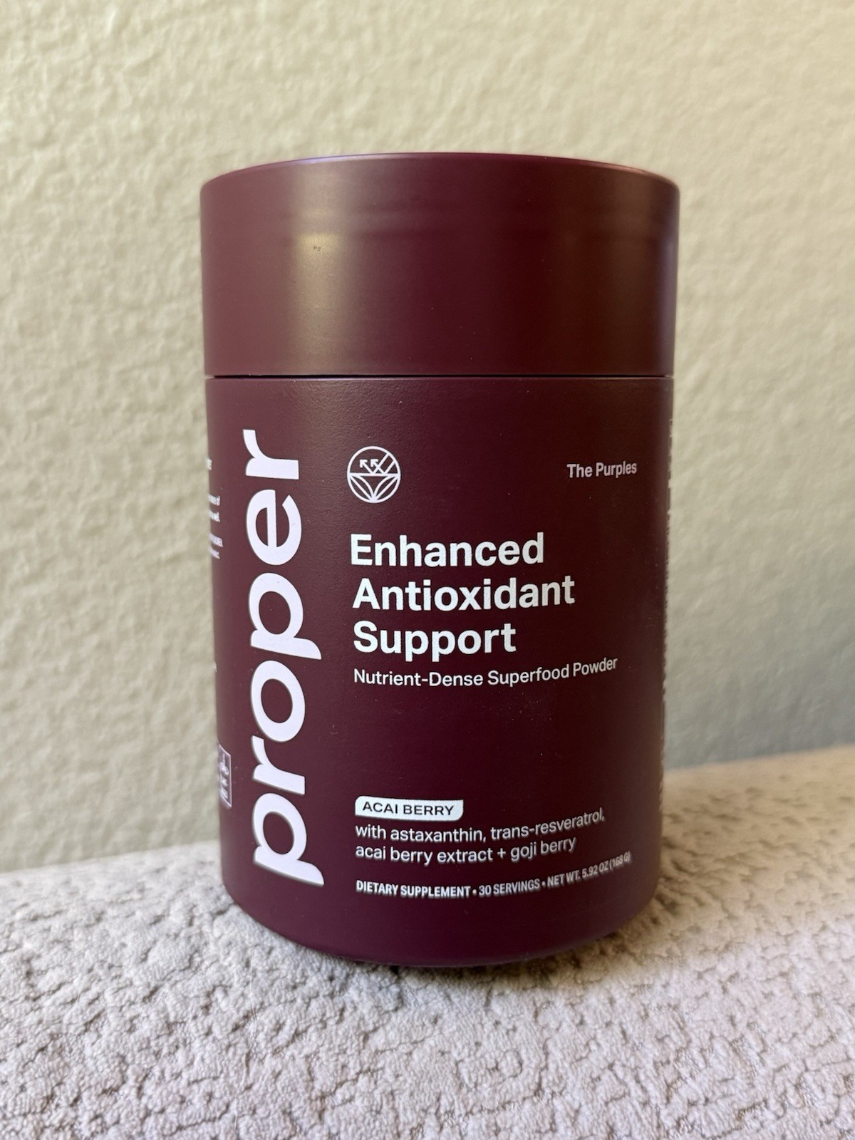 Proper, The Purples Nutrient-Dense Superfood Powder – Antioxidant Supplement
