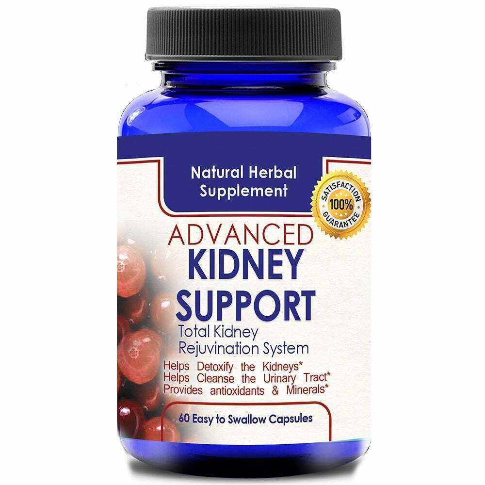Cholesterol Support Heart Health & Advanced Kidney Herbal Supplement 60 Capsules