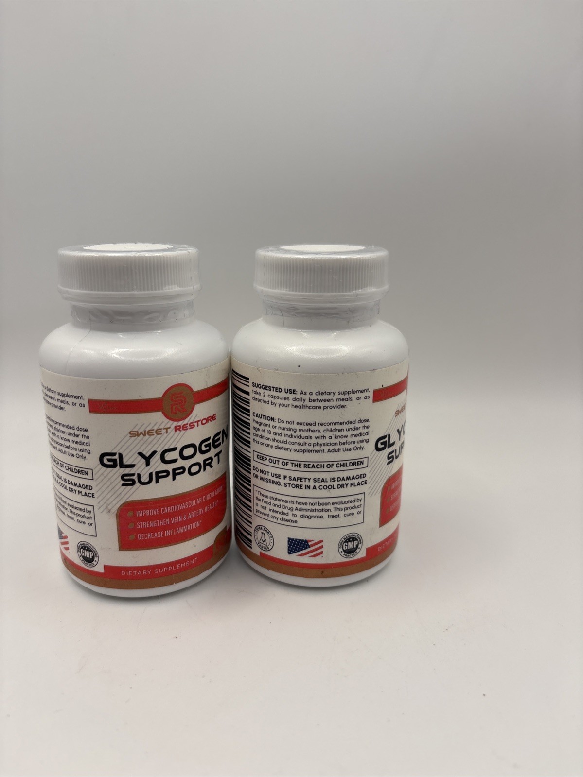 Sweet Restore Glycogen Support Capsules, Max Strength Glyco Pills 2 Pack New