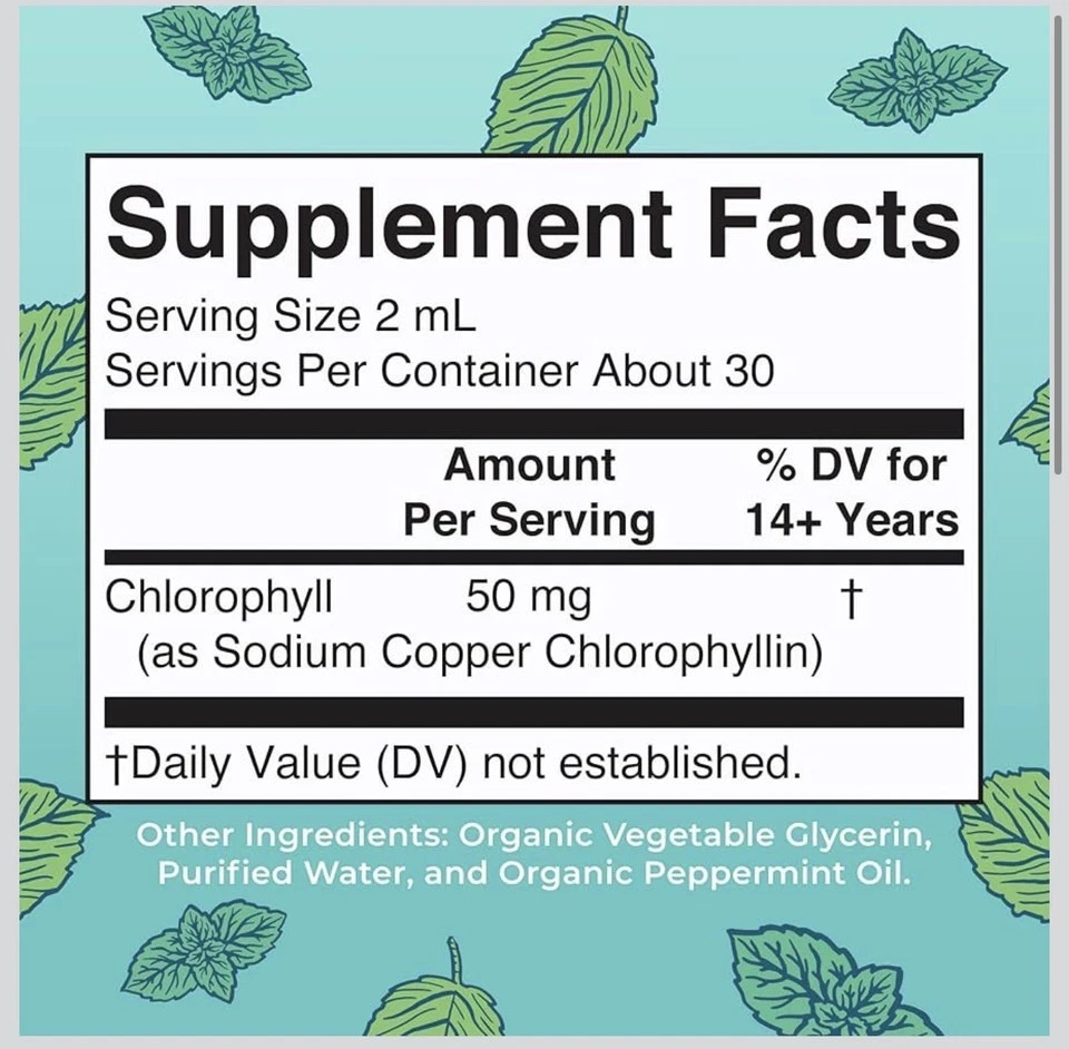 MaryRuth’s Chlorophyll Liquid Drops | Clean Label Project Certified | Vegan | |
