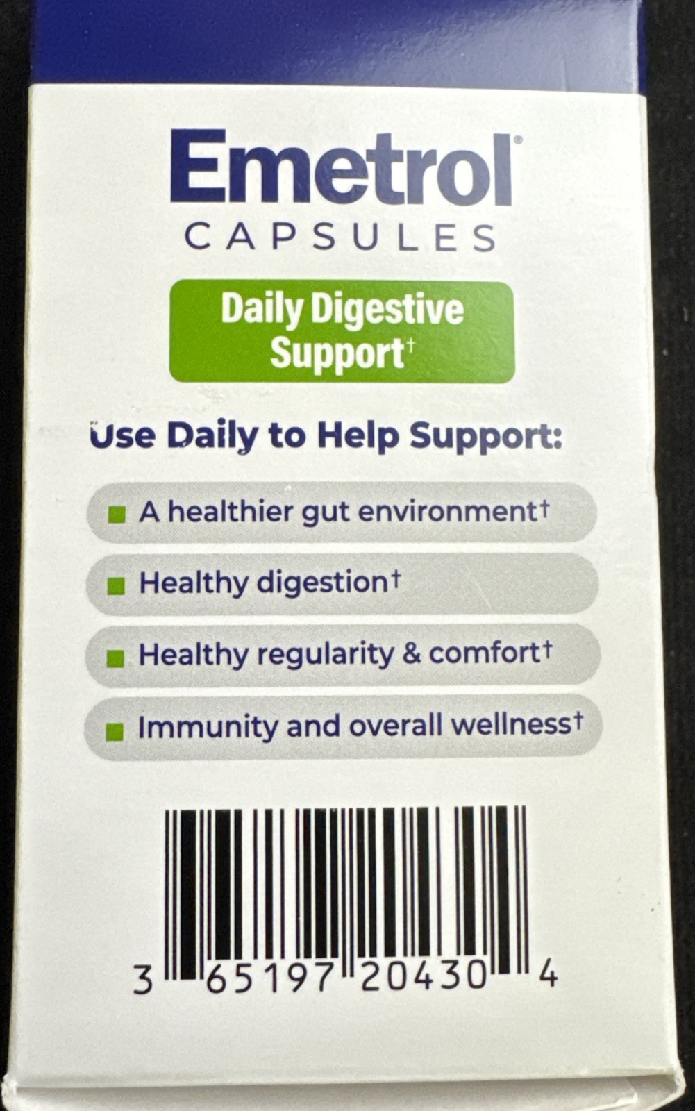 Emetrol Daily Digestive Support Probiotics -Prebiotics- Ginger Exp. 02/28