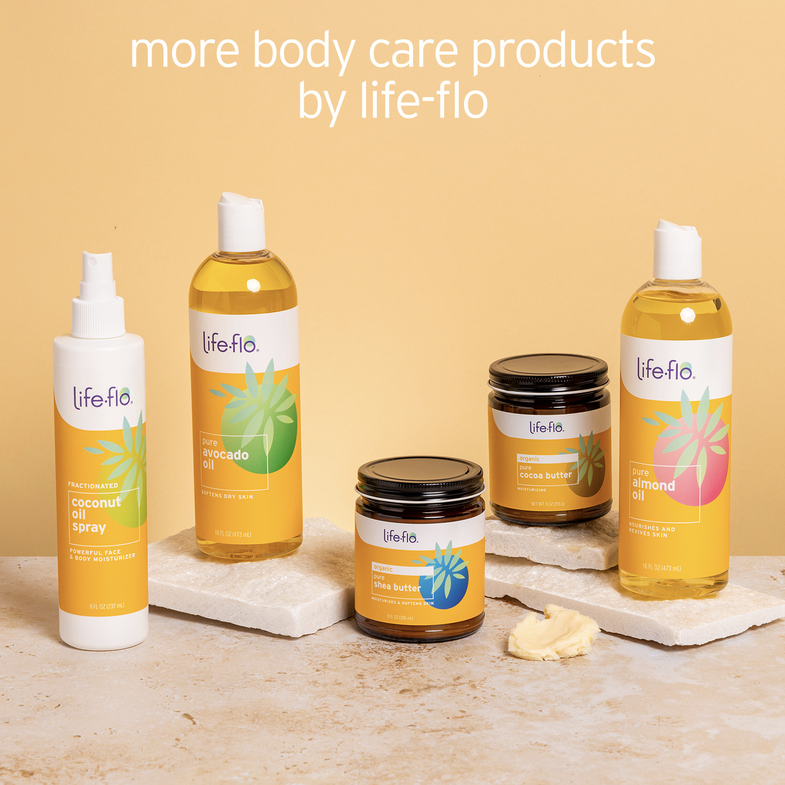Life-flo Coconut Oil Spray, 100% Pure and Fractionated | 8oz