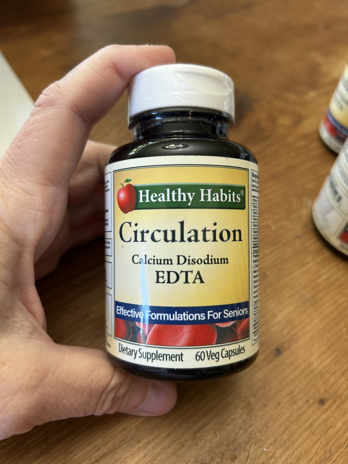 Healthy Habits Circulation with EDTA – Bottle 60 Veg Capsule 4 BOTTLES