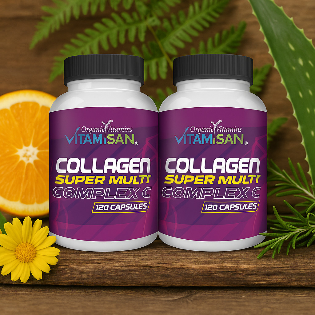 (2 Pack) Collagen Peptides Hydrolyzed Types I, II, III, V, X 1500mg 240ct Skin