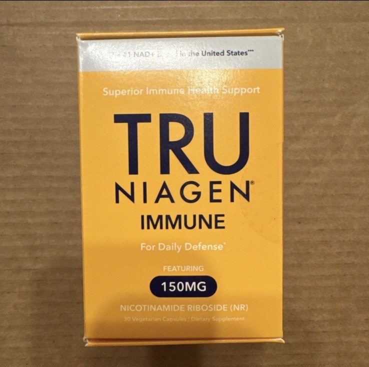 TRU Niagen Immune Defense 150mg Vitamin C Zinc New Exp -4/2027