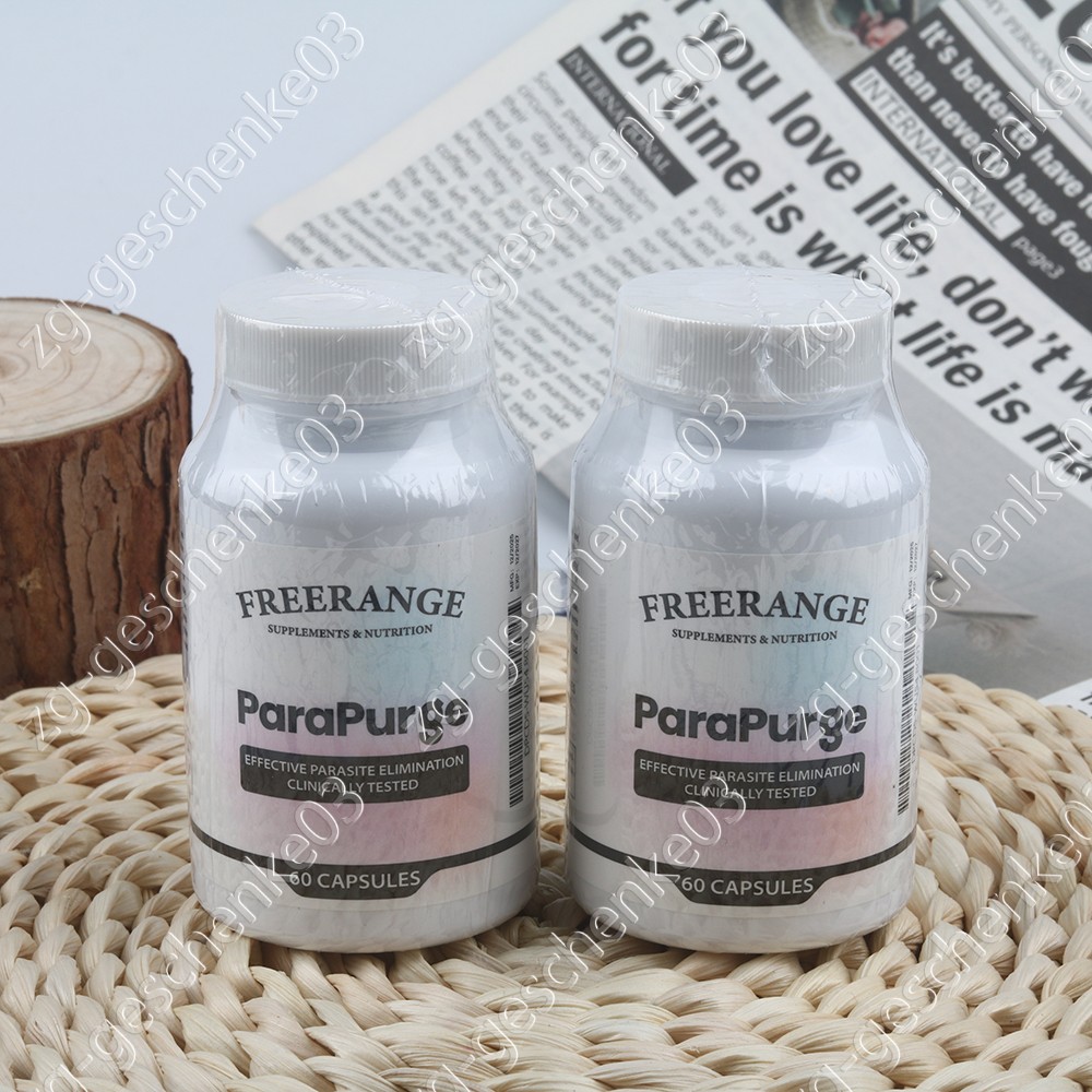 1-3 pack FreeRange ParaPurge Advanced Parasite Cleanser 60 Capsules