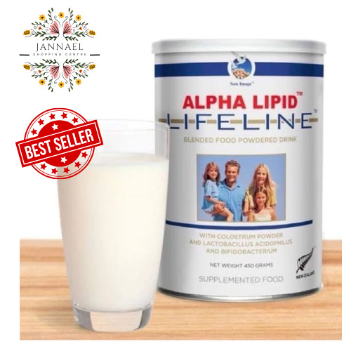 NEW 💥 1 Alpha Lipid Lifeline Colostrum Powder 450g 💥 FREE SHIP Cow Colostrum