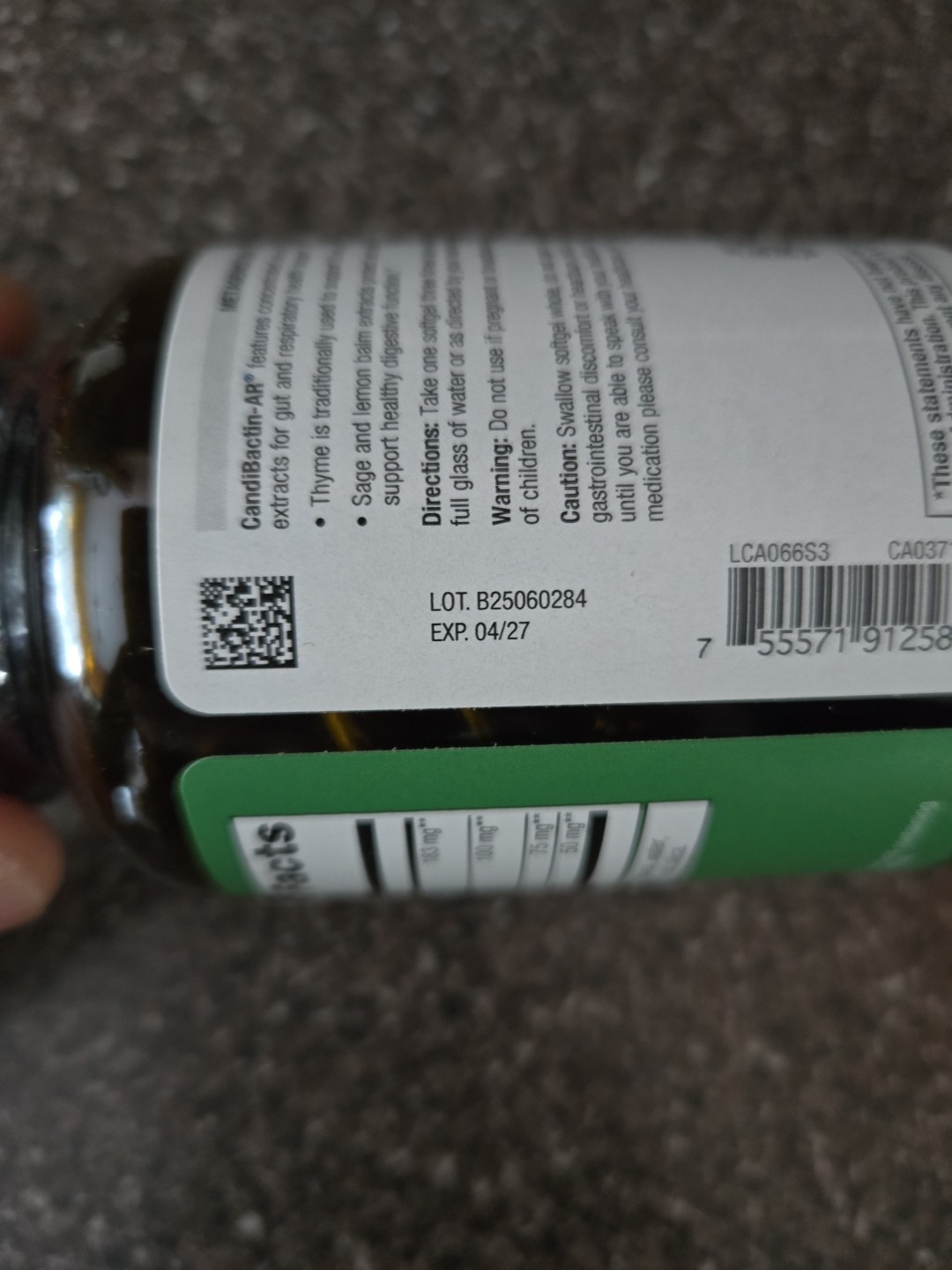 Metagenics Candibactin-AR – 120 Softgels