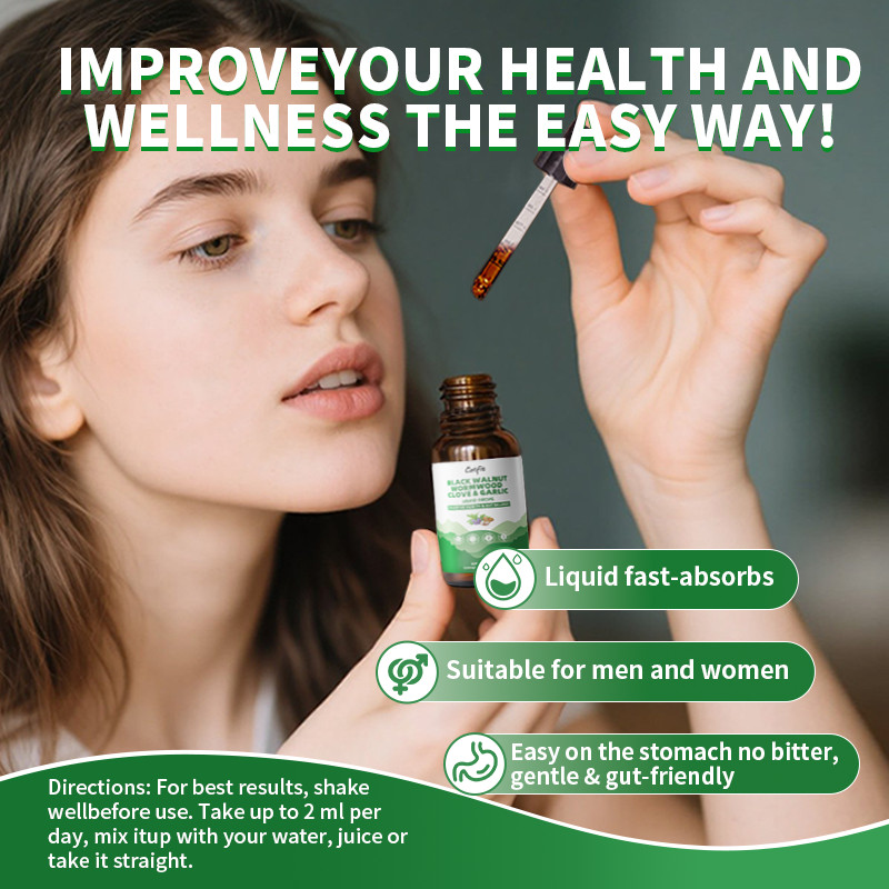 Parasite Cleanse Tincture/Extract-Wormwood, Black Walnut Hull, Clove 2oz
